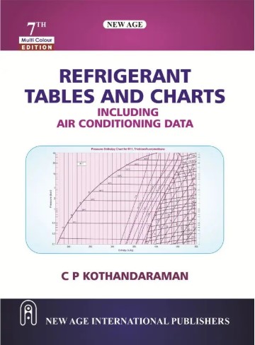 Refrigerant Tables and Charts including Air Conditioning Data (MULTI COLOUR EDITION) | 7th Edition